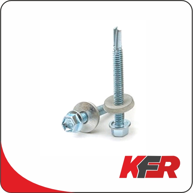 Кровельный саморез усиленное сверло (резьба мелкий шаг)