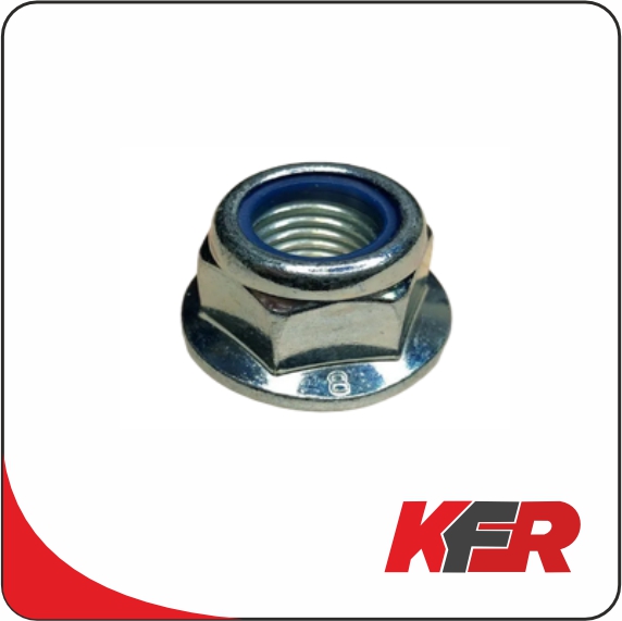 Гайка с нейлоном и фланцем DIN 6926