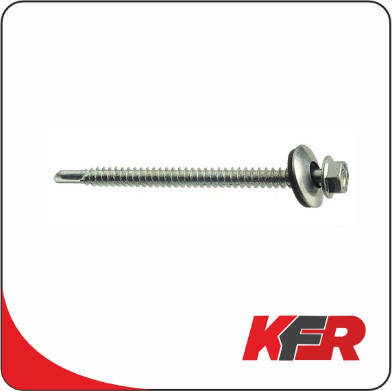 Кровельный саморез усиленное мелкое сверло (резьба крупная)